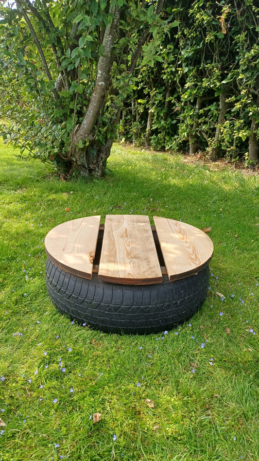 Rund bordplade